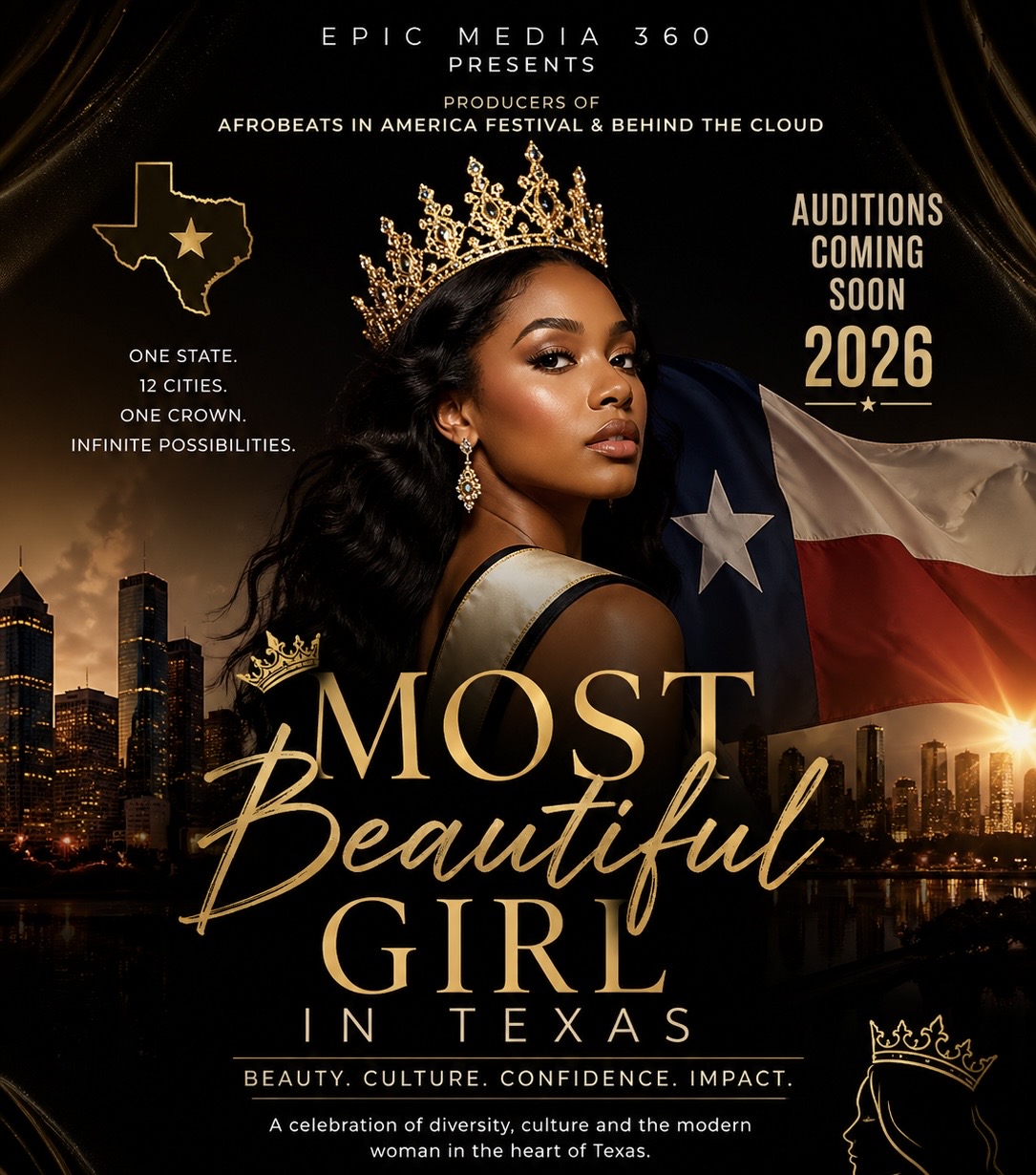 Most Beautiful Girl in Texas 2026 auditions poster
